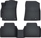 Auxko All Weather Floor Mats Fits for 2026 2025 Kia K4 Sedan TPE Liners Accessory for Kia K4 Sedan 2025 2026 All Season Odorless Anti-Slip Floor Mats Black