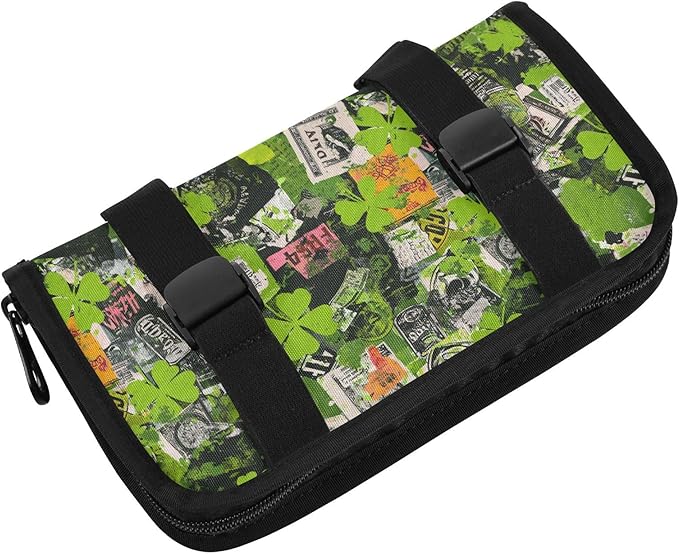Car Tissue Holder Car Visor Organizer Tissue Box Holder for Car Sun Visor Organizer with Car Vehicle Accessories Essentials Interior for Women Men Black Collage Pieces St.Patrick
