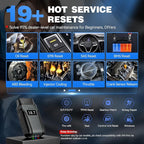 XTOOL Anyscan A30D OBD2 Scanner Diagnostic Tool - Bidirectional Scan Tool Wireless - Lifetime Updates & 19 Resets Crank Sensor