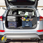 Seal Skin Covers Trunk Organizer for SUV, Car & Truck - Premium Heavy Duty and Collapsible with 3 Adjustable Sizes - Lightweigh