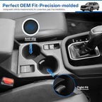 Cup Holder Insert for Subaru Forester 2025 Center Console Cup Holder Organizer Coaster Silicone Bottle Holder Car Cupholder E