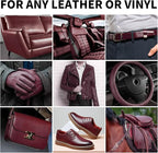 Leather Recoloring Balm, 12oz Large Size Leather Dye, Color Restorer, Scratch Repair, Furniture & Couch Restorer Kit, Repair 