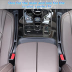 【Compatible with 2024 2025 2026 Chevy Trax/Malibu】 Seat Gap Filler .No Drop Seat Guard Compatible with Chevy Malibu,Drop Seat Guards for Cars(2Pcs),Emergency Keychain Car Escape Tool(2Pcs)
