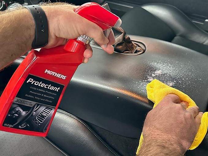 Mothers Protectant, 1 gal. – Long-Lasting UV Protection for Rubber, Vinyl & Plastic, Shields Dash, Trim, Bumpers & Tires from