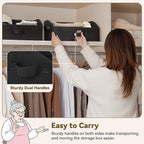 GRANNY SAYS Purse Organizer for Closet, Trapezoid Storage Bins, Closet Organizers and Storage, Decorative Storage Baskets for