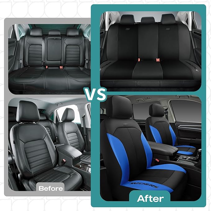 Skechers Car Seat Covers,GOGA Mat Oxford Cloth Seat Covers,Waterproof Car Seat Covers Front Seats,Automotive Universal Fit Se