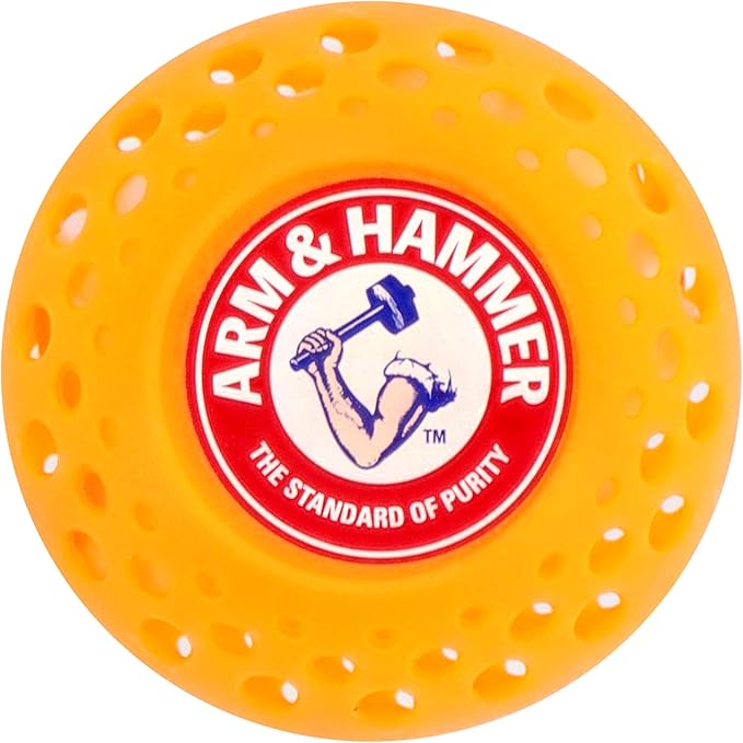Arm & Hammer OdorBusterz® Odor Eliminator Balls, Clean Burst, 10 Count – Baking Soda Odor Control for Closets, Drawers, Hampe