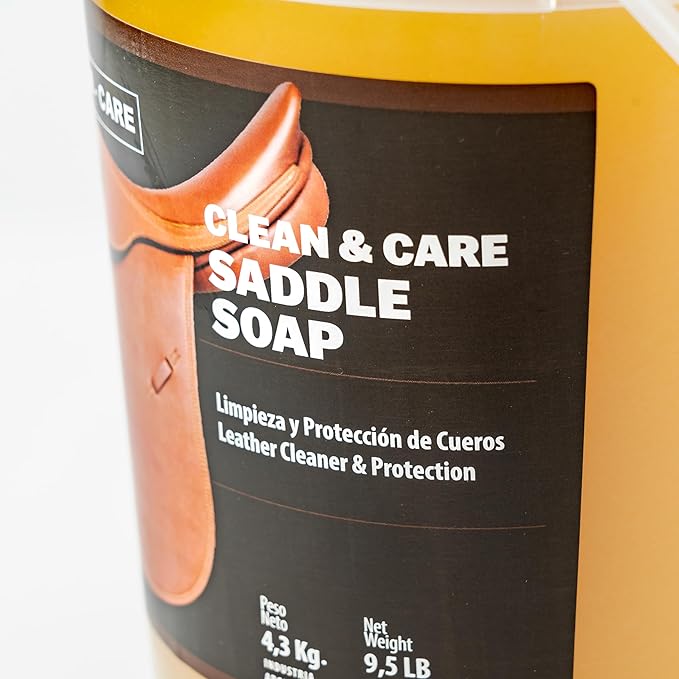 EQUI - CARE: Clean & Care Saddle Soap, Glycerin-Based soap with Added Moisturizers Designed to Clean and Condition Leather. K