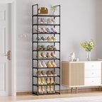 OYREL Shoe Rack, Sturdy Metal Shoe Rack Organizer,Narrow Shoe Racks for Closets,Shoes Rack,Shoe Stand,Shoe Shelf