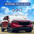 6PCS Car Window Shades for Honda HR-V 2016-2022, Window Covers for HRV Windshield Side Rear Windows, Full Set Privacy Protection Car Sunshade with UV Blocking for Camping Napping