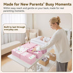GRANNY SAYS Drawer Organizer Clothes, 12 Pack Dresser Organizer Bins for Nursery, Closet Organization and Storage Dividers fo