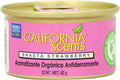California Scents Spillproof Organic Air Freshener, Shasta Strawberry, 1.5 Ounce Canister (Pack of 4)