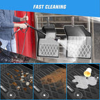 Nilight TPE Floor Mats for Volvo XC90 2016 2017 2018 2019 2020 2021 2022 2023 2024 2025 2026 (Only for Plug-in Hybrid Models) All Weather Custom Fit Heavy Duty Floor Liners