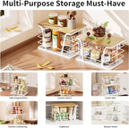 TIDIIABODE 2 Pack Kitchen Organization for Onions,Potatoes - Fruit Basket for Kitchen Counter & Storage Basket,Stackable Stor