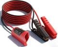 Jumper Cables Adapter for Milwaukee M12 12V Battery, 6FT 12AWG Portable Car Jump Starter Booster Cables, Automotive Emergency Power Tool for Car Truck SUV Jump Starting Using Tool (6FT 12AWG)