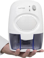 Ivation IVADM10 Powerful Small-Size Thermo-Electric Dehumidifier - for Smaller Room, Cupboard, Basement, Attic, Stored Boat,
