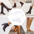 Ruisita 10 Pieces (5 Pairs) Boot Shaper Form Inserts Boots Tall Support for Women and Men