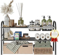 NETEL Under Sink Organizers and Storage, 2 Tier Expandable Under Cabinet Organizer Shelf with 2 Baskets and 6 Panels, Expanda
