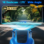 Dash Cam Front 4K Dash Camera for Cars Built-in WiFi/APP Control Dashcams for Cars, 1.2" IPS Touch Screen Dash Cam with Free 32GB Card,170°Wide Angle, G-Sensor, Night Vision, 24H Parking Mode Dashcam