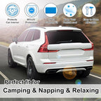 TINGLU Window Shades for Volvo XC60 2018-2025 2026 Accessories Car Side Full Windows Rear Triangular Windshield Sun Shade Sun UV Rays & Privacy Protection for Camping,Napping,and Relaxing 8PCS