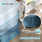 Qaba 3 Tier Kids Storage Unit, Toy Organizers and Storage with 6 Drawer Chest for Kids Bedroom Nursery Kindergarten Living Ro