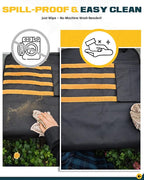 Seat Back Protector | Tactical MOLLE Panel Organizer | Universal Waterproof Back Cover for Compact SUVs/Trucks