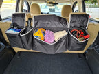 YoGi Prime Trunk Organizer for Suv | Hanging Trunk Organizer, Cars Trunk Organizers | Waterproof, 4 Pocket Backseat Storage Sol