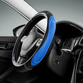 Road Comforts Car Steering Wheel Cover - Microfiber Leather Steering Wheel Wrap Sports 14.5-15 Inch Steering Wheel Cover Non-