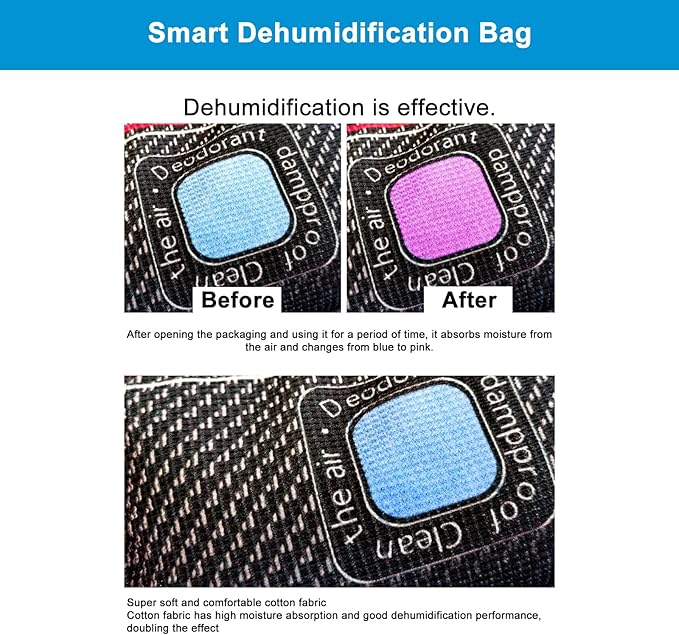 Dehumidifier Bag Silica Gel Car Dehumidifier Microwave Fast Reactivated Desiccant Packs for Storage Large Moisture Absorbers 