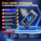Autel Scanner MaxiCheck MX808S, 2026 US Ver. of MaxiCOM MK808S/ MK808Z, Bidirectional 11OS as MX900 MK900 MK900BT, 3000+