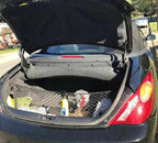 Rear Trunk Organizer Cargo Net for Toyota Solara 2004-2008 - Envelope Style Cargo Net for Coupe - Premium Mesh Car Trunk