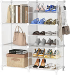 AWTATOS Closet Organizer 6 Cube Storage Shelves Portable Closet Clothes Organizers and Storage Stackable Cubby Shelving for C