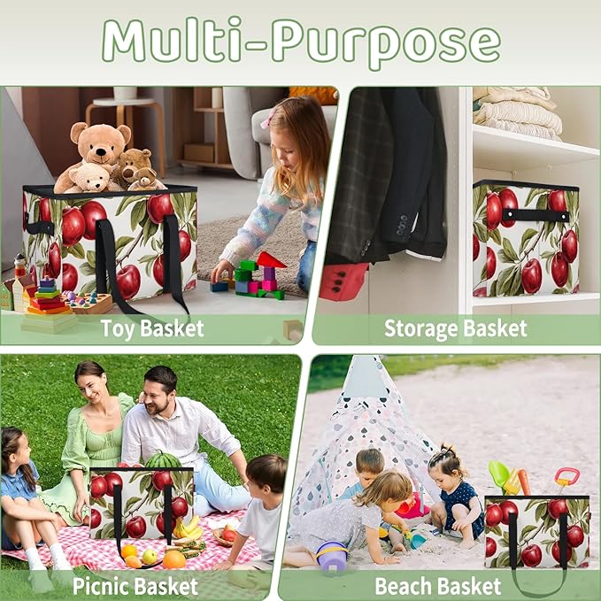 Reusable Grocery Bags Heavy Duty Shopping Bags Foldable Large Tote Bags with Long Handles & Hard Bottom