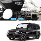 TINGLU Sun Shade for Mercedes Benz G W463 G550 G55 G63 G65 1990-2018(Not for 2019-2021 Mercedes Benz G Class) Accessories Windshield Sun Shade Window Shade UV Rays Protection Sun Visor Cover