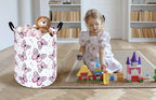Round Laundry Basket Storage Bins Nursery Hamper Gift Baskets for Home,Office,Home Decor