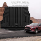 LASFIT Cargo Trunk Mat for Toyota RAV4 2025 2024 2023 2022 2021 2020 2019 (Include Hybrid) All Weather TPE Rear Trunk Cargo Liner Custom Fit Waterproof RAV 4 Cargo Tray Accessories, Black
