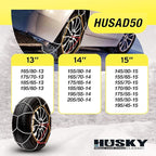 SUMEX HUSAD50 KN50 Husky Advance Snow Chains 9 mm