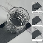 NiuYichee 2 Pcs Water Absorbing Stone Trays, Kitchen/Bathroom Sink Soap Dish, Diatomite Tray Used for Hand Soap & Cosmetic Bo