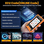 LAUNCH Creader Elite OBD2 Scanner Diagnostic Tool Fit for Audi Volkswagen Skoda Seat,Full System All Reset Bi-Directional Code