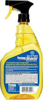 Prestone AS246 Ice and Frost Shield Vehicle Glass Treatment, 32 oz.
