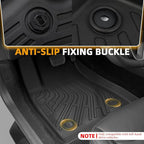 Floor Mats for Mazda CX30 2020 2021 2022 2023 2024 2025 2026, ONLY for AWD, TPE CX30 Floor Mats 1st & 2nd Row & Cargo Liner, Waterproof Summer Winter Non-Slip Floor Liners Car Accessories