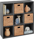 Best Choice Products 9-Cube Storage Organizer, 13.5in Shelf Opening, Bookcase, Display Shelf, Customizable w/ 3 Removable Bac