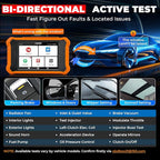 LAUNCH Creader Elite V2.0 for BMW OBD2 Scanner, 2026 Full Systems Bi-Directional Scan Tool, All Reset Services, ECU Code,