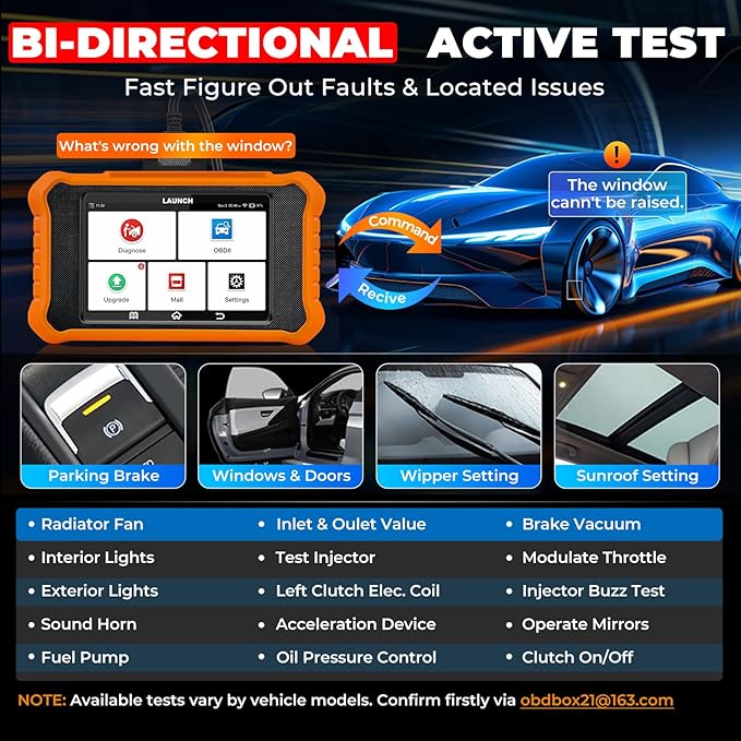 LAUNCH Creader Elite V2.0 for BMW OBD2 Scanner, 2026 Full Systems Bi-Directional Scan Tool, All Reset Services, ECU Code,