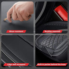 MIROZO Front Seat Covers, Car Seat Covers Black Vehicle Cushion Cover Breathable Fit for Most Sedan, Truck and SUV for Explor