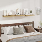 Fun Memories 12 Inch Deep Floating Shelves for Wall, 20 Inch Long Wall Mounted Storage Shelf with Invisible Brackets, 3 Pack 