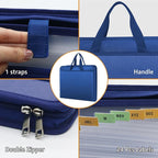 onvvippiv File Organizer Fireproof Expanding Accordion File Folder with Zipper Labels13 Pockets Document Organizer Holder Sto
