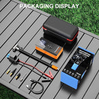Jump Starter with Air Compressor, 4000A 180PSI, Portable Car Battery Jump Starter (All Gas/12L Diesel) 12V Automobile Jump