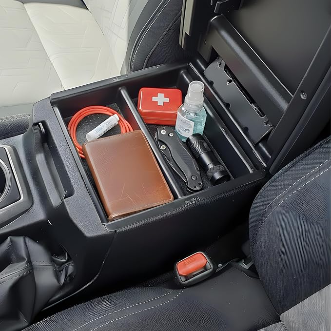 Vehicle OCD - Center Console Divider, Tray, and Glove Box Organizer for Toyota Tacoma (2016-2023) - Made in USA - SLX501