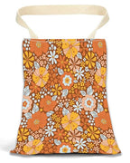 Car Garbage Can, Car Trash Bag, Car Garbage Bag, Hanging Car Trash Can for Car Accessories, Vehicle, Travelling, Camping, Cute Car Back Seat Organizer, Cute Boho Flowers